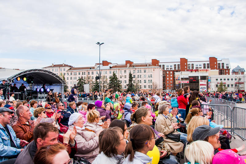 Un concert en Russie