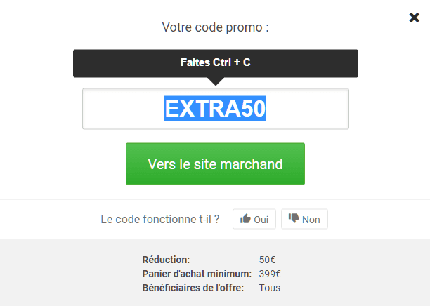 Comment utiliser les codes promo ?