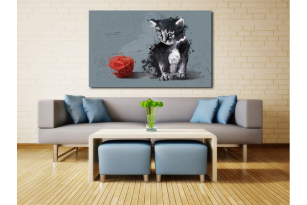 La nouvelle déco tendance : Les Tableaux de Chat