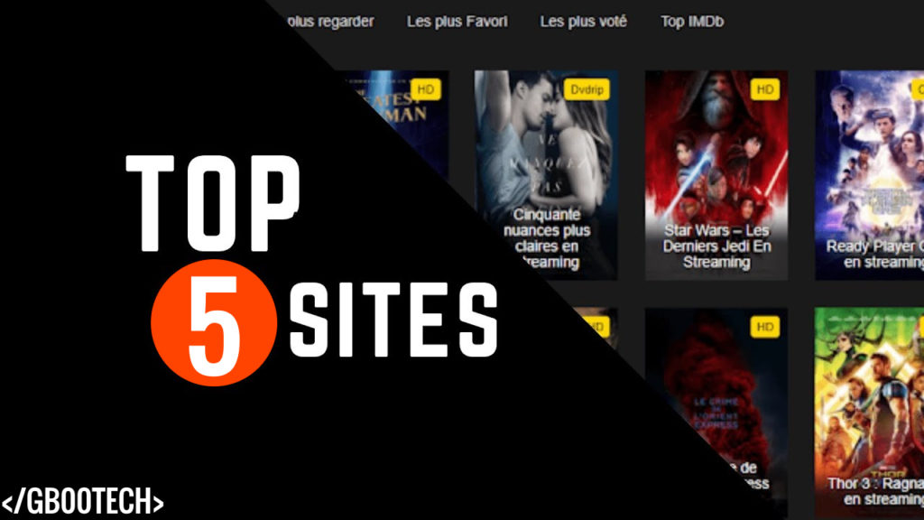 Plus de 5 sites pour regarder des films gratuits