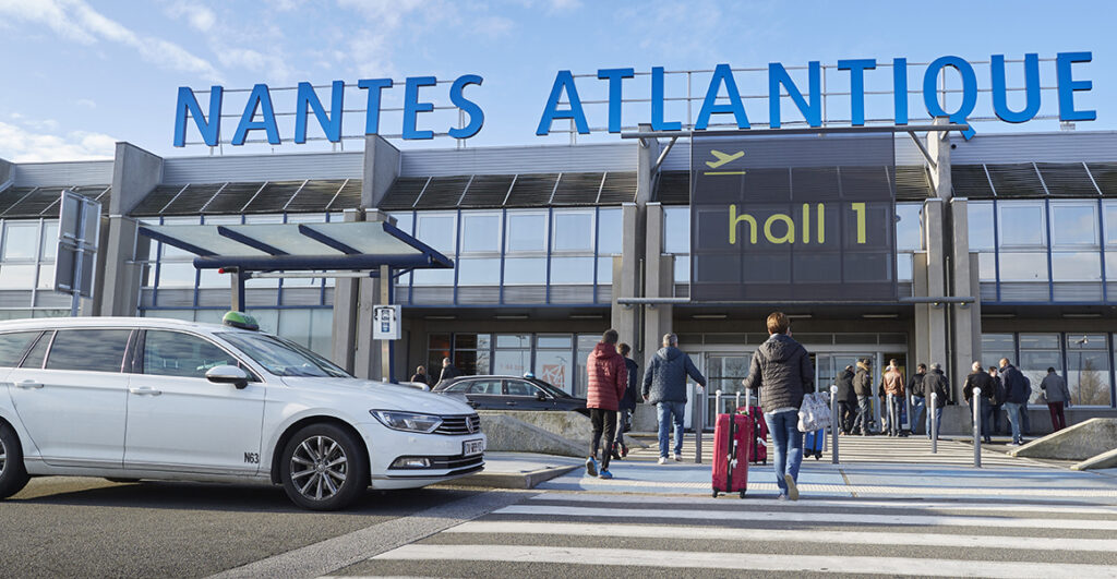 Faire la navette de l’aéroport de Nantes