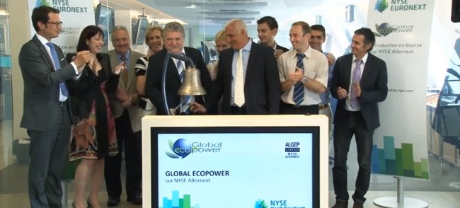 EcoPower Global a eu un succès auprès de Jean-Marie Santander